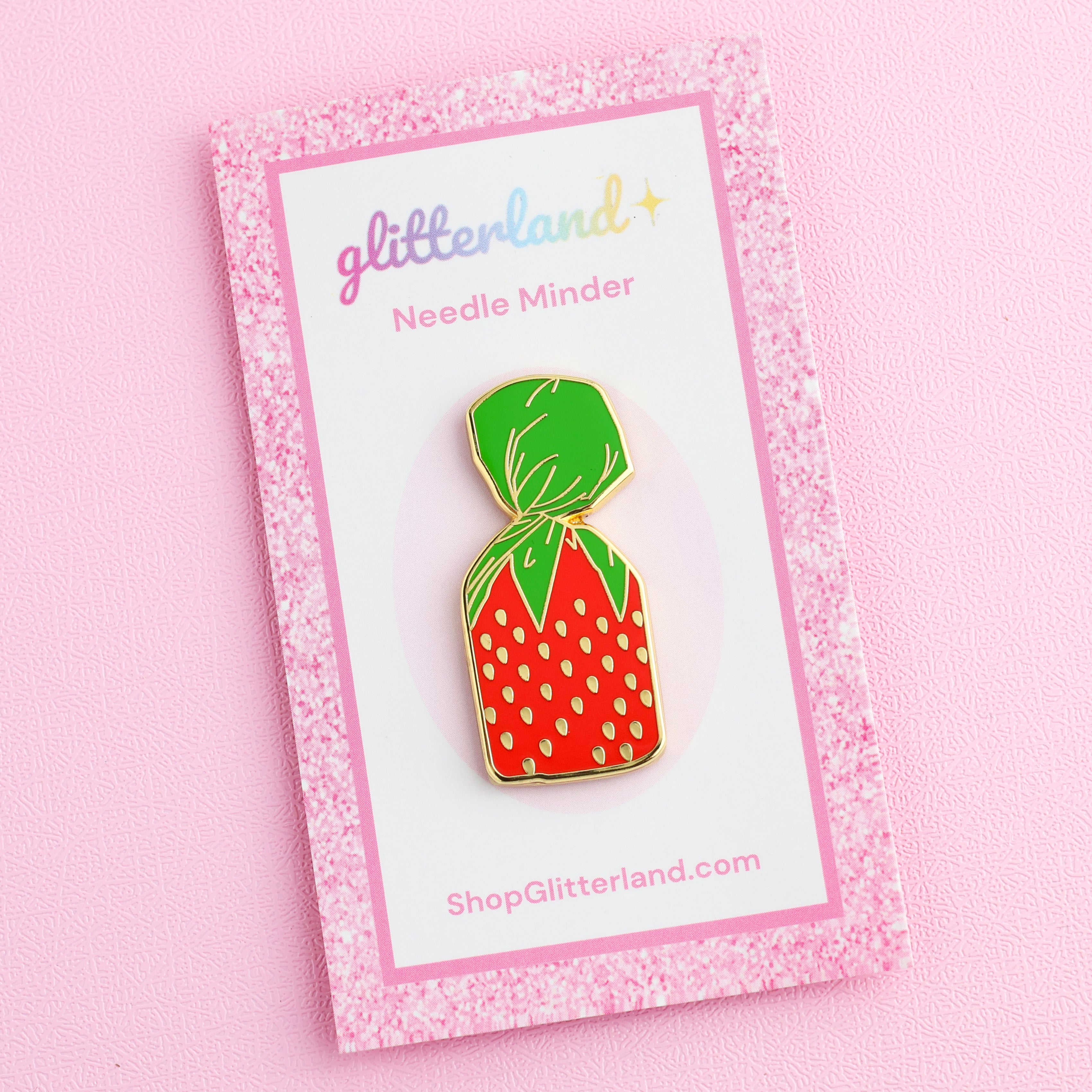 Strawberry Candy Needle Minder