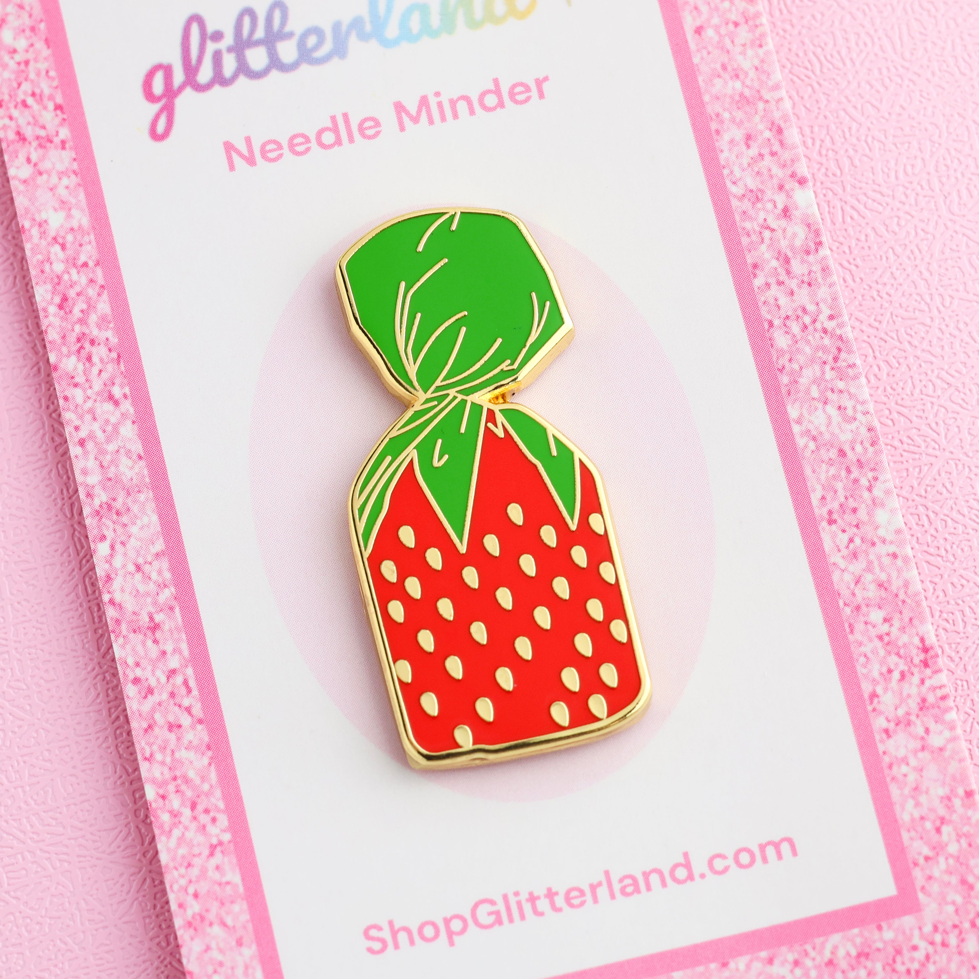 Strawberry Candy Needle Minder