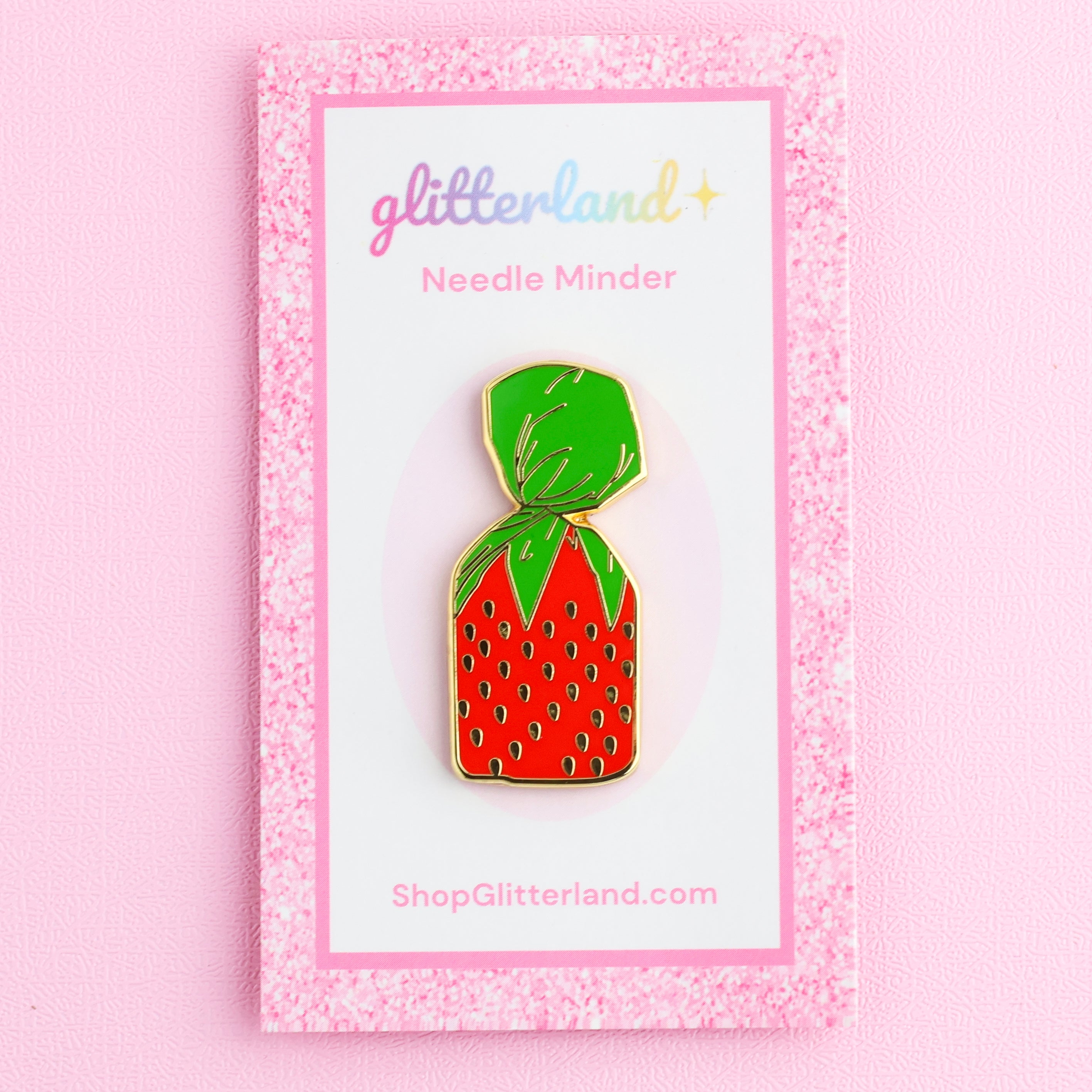 Strawberry Candy Needle Minder