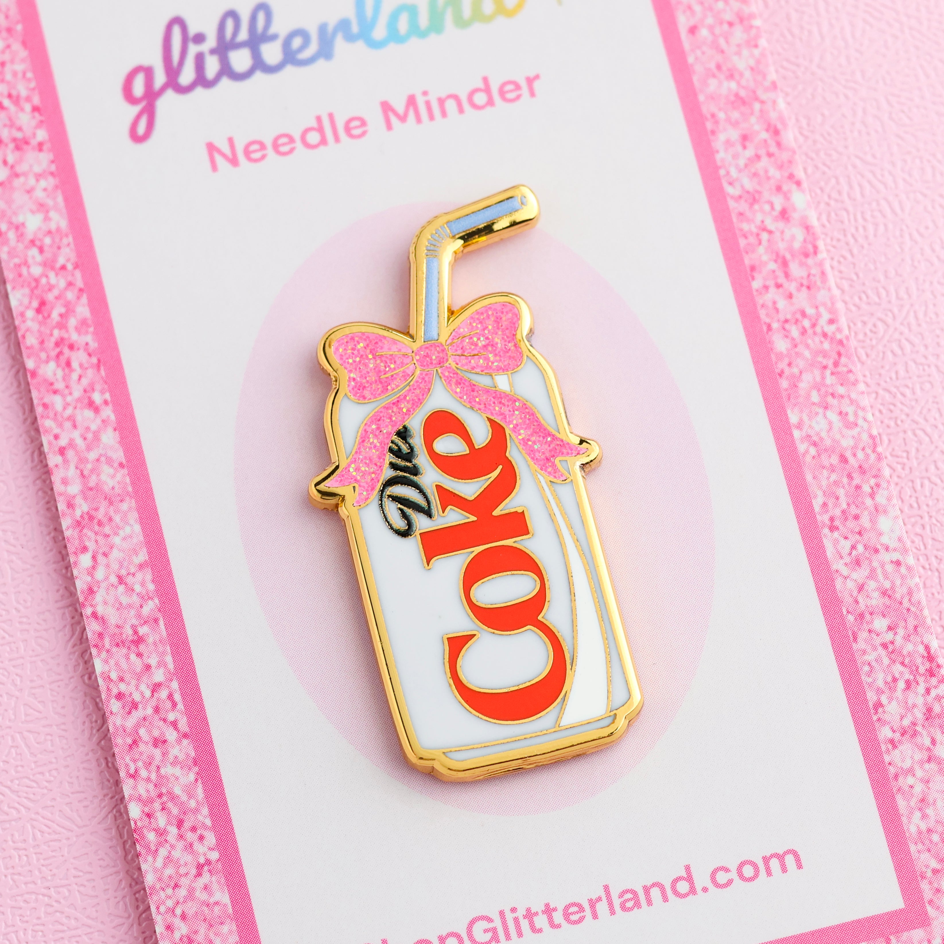 Diet Soda Can Needle Minder