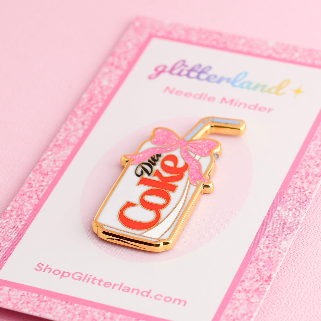 Diet Soda Can Needle Minder
