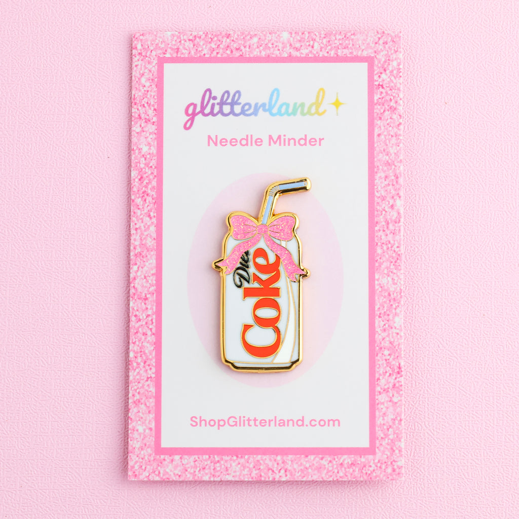 Diet Soda Can Needle Minder
