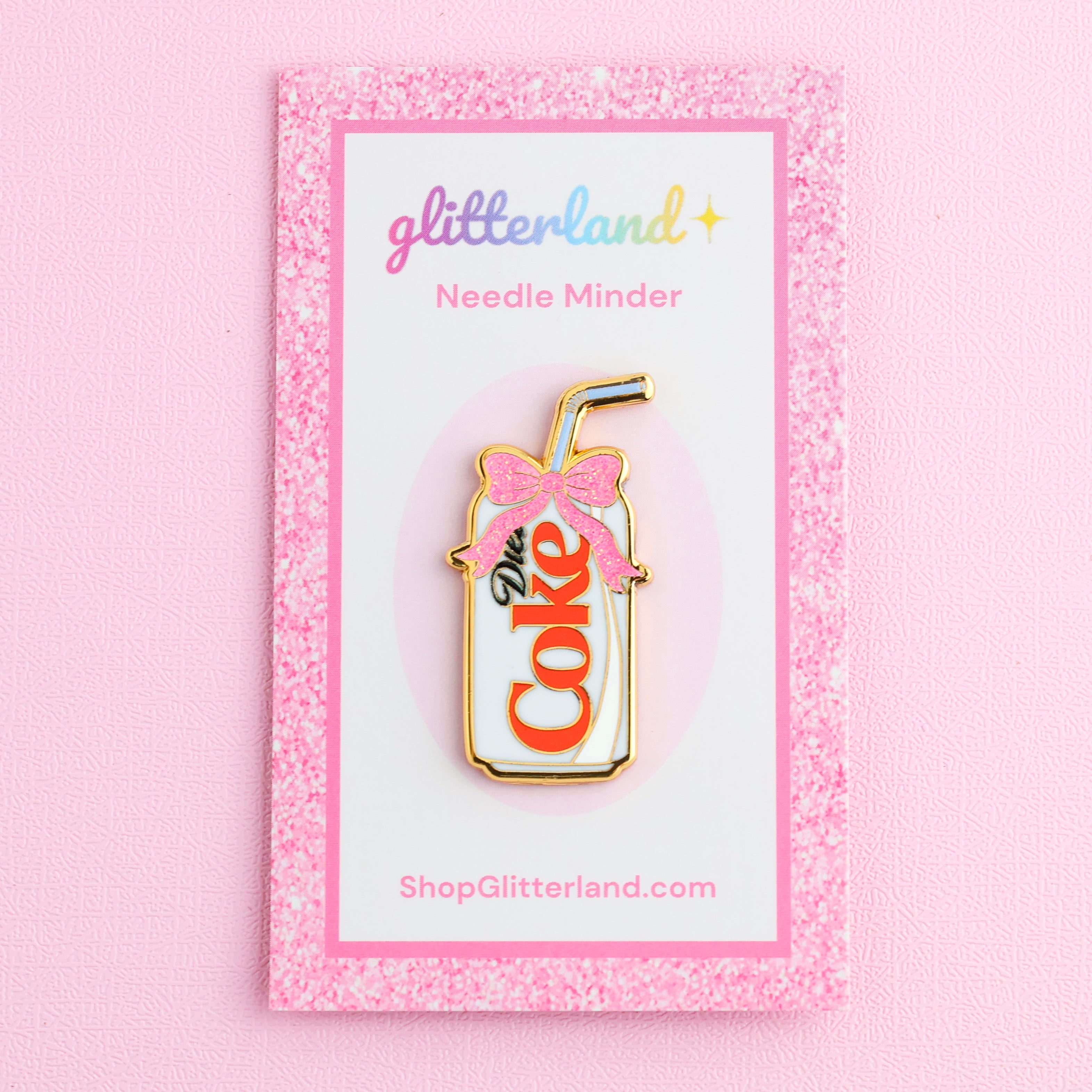 Diet Soda Can Needle Minder