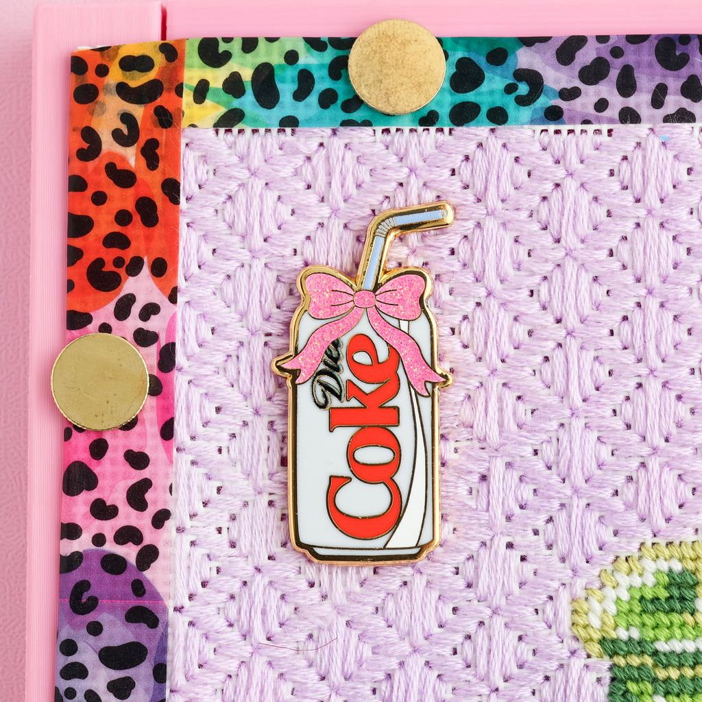Diet Soda Can Needle Minder