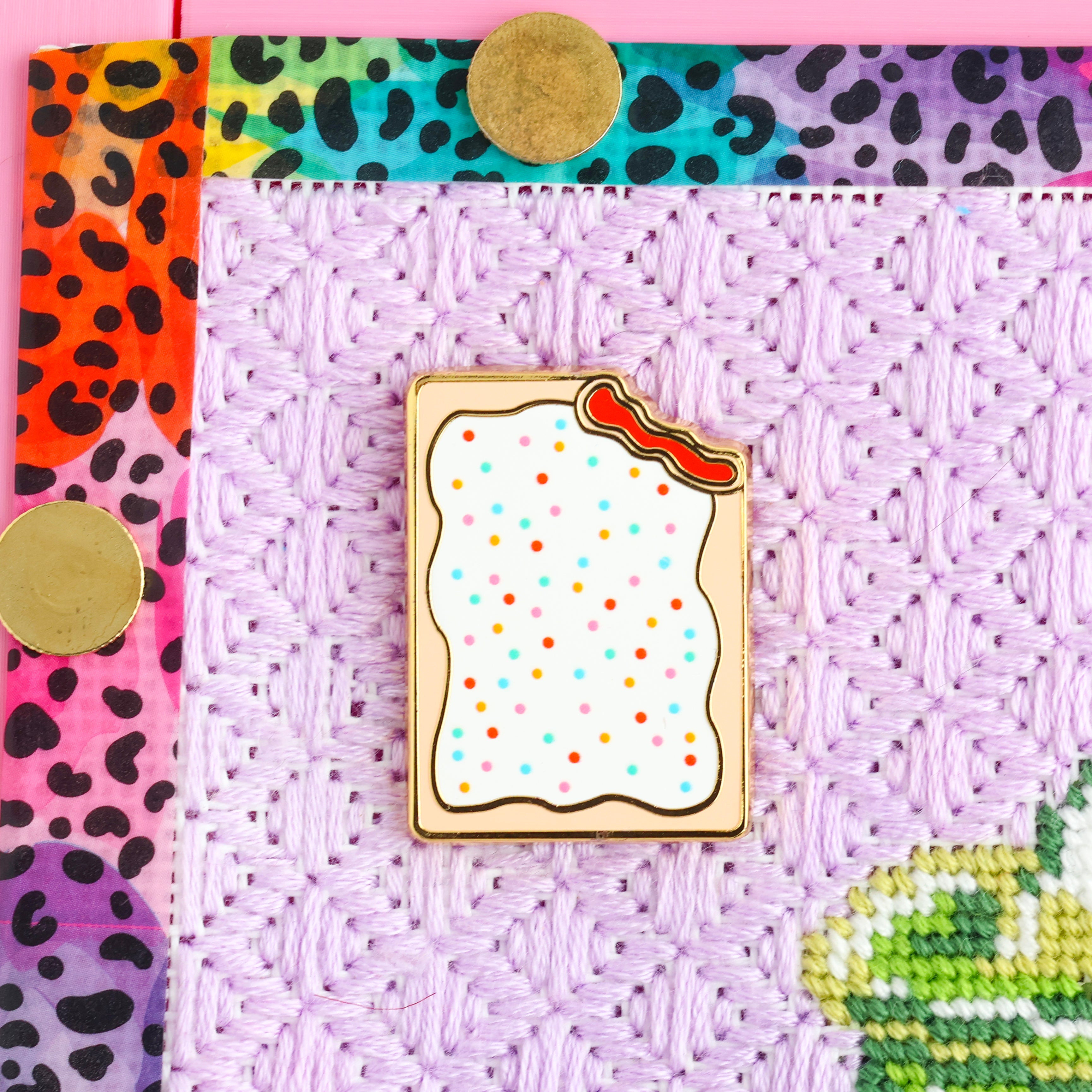 Pop Tart Needle Minder