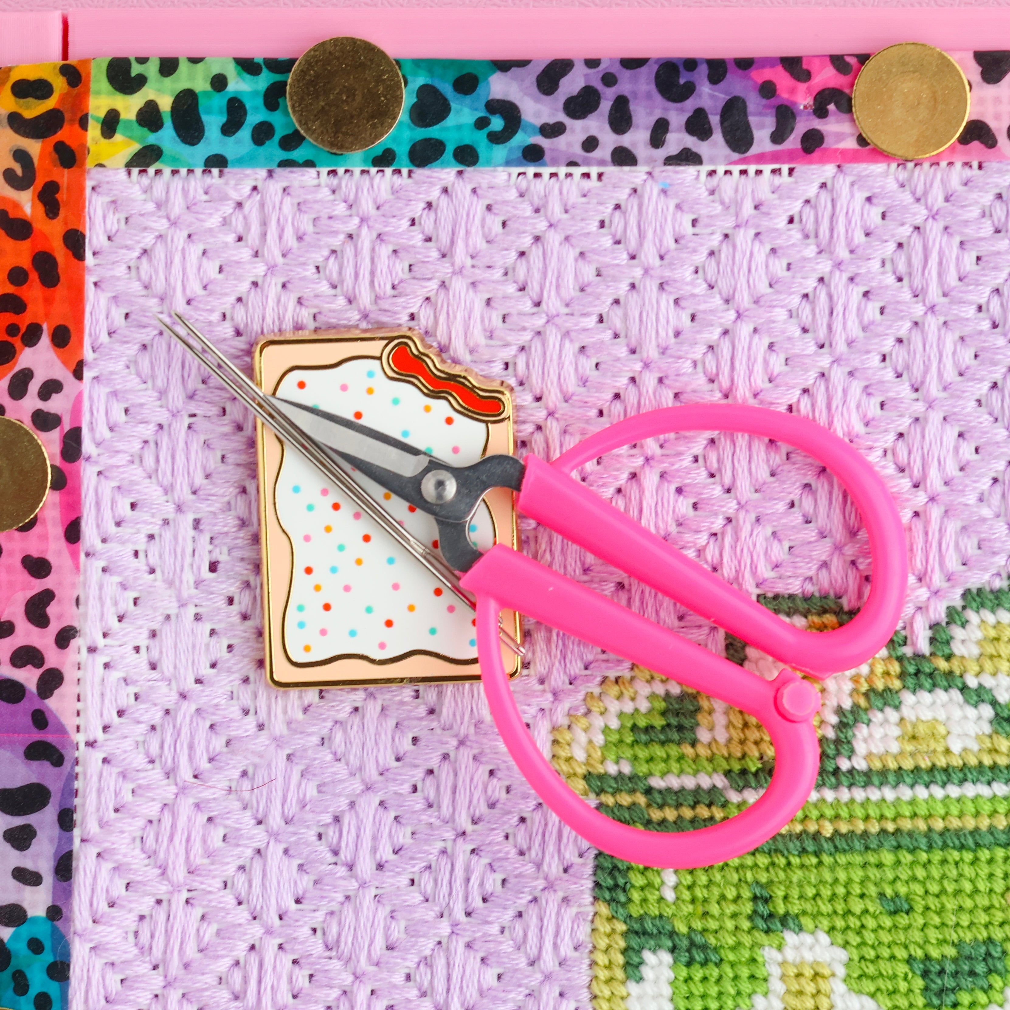 Pop Tart Needle Minder