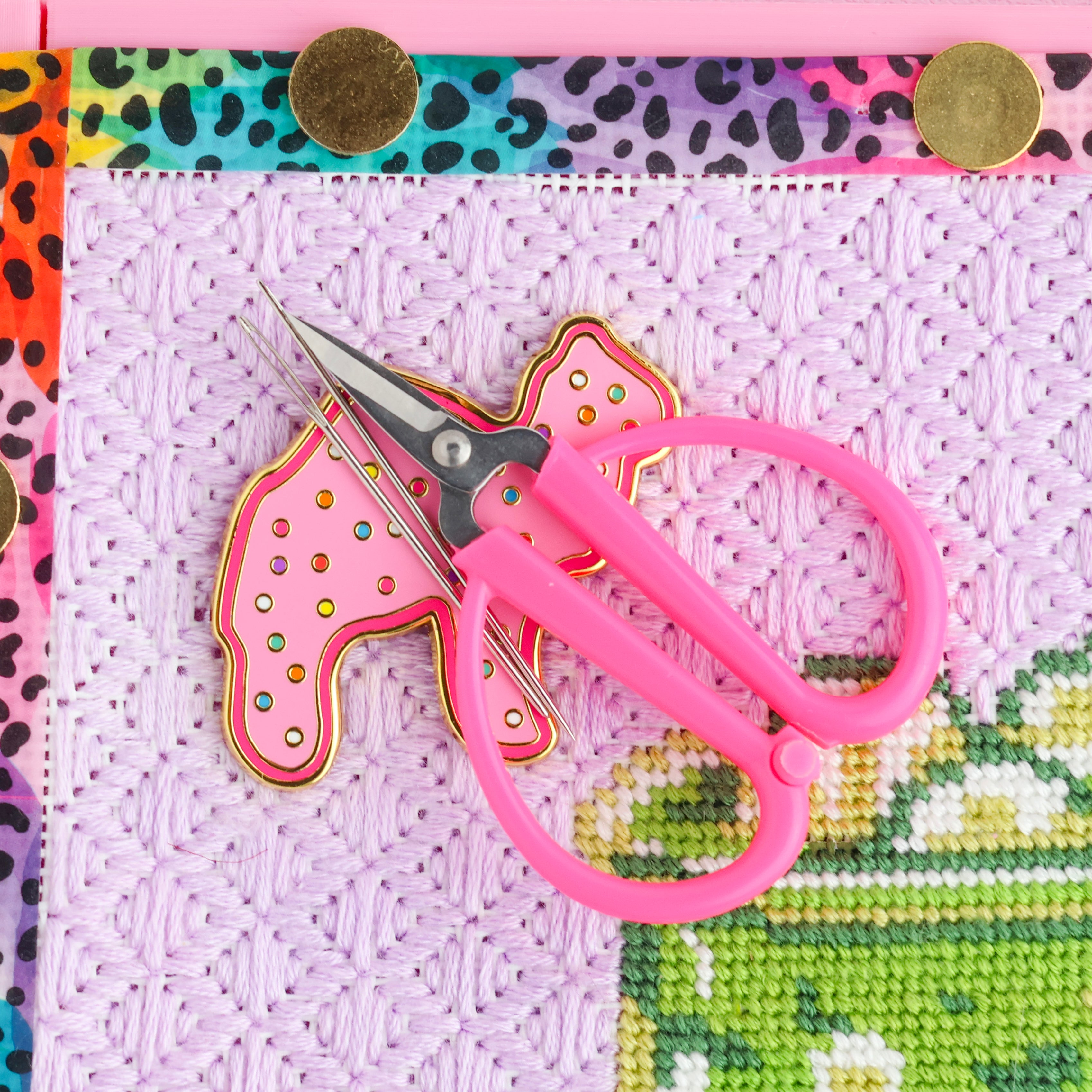 Animal Cookie Needle Minder