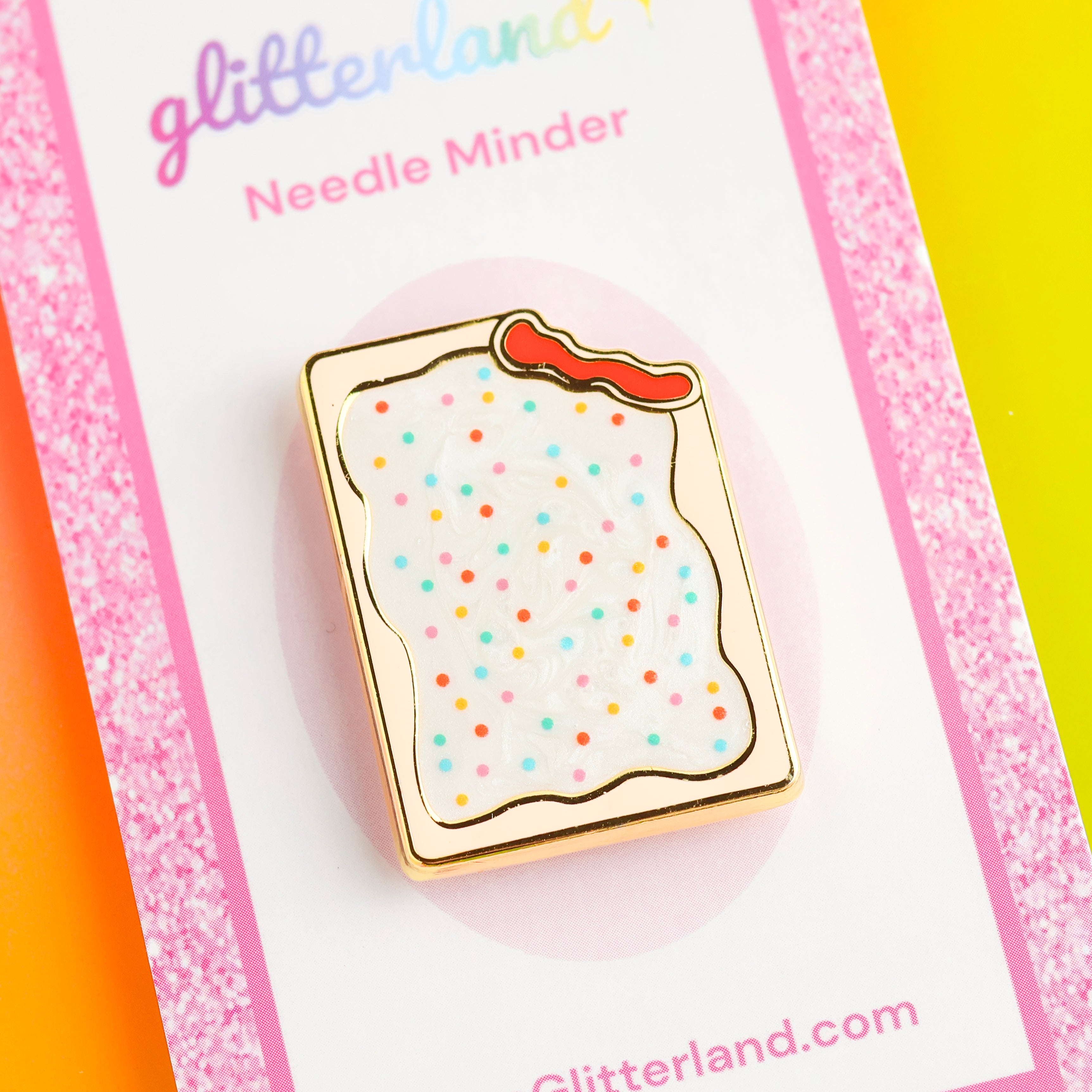 Toaster Pastry Needle Minder