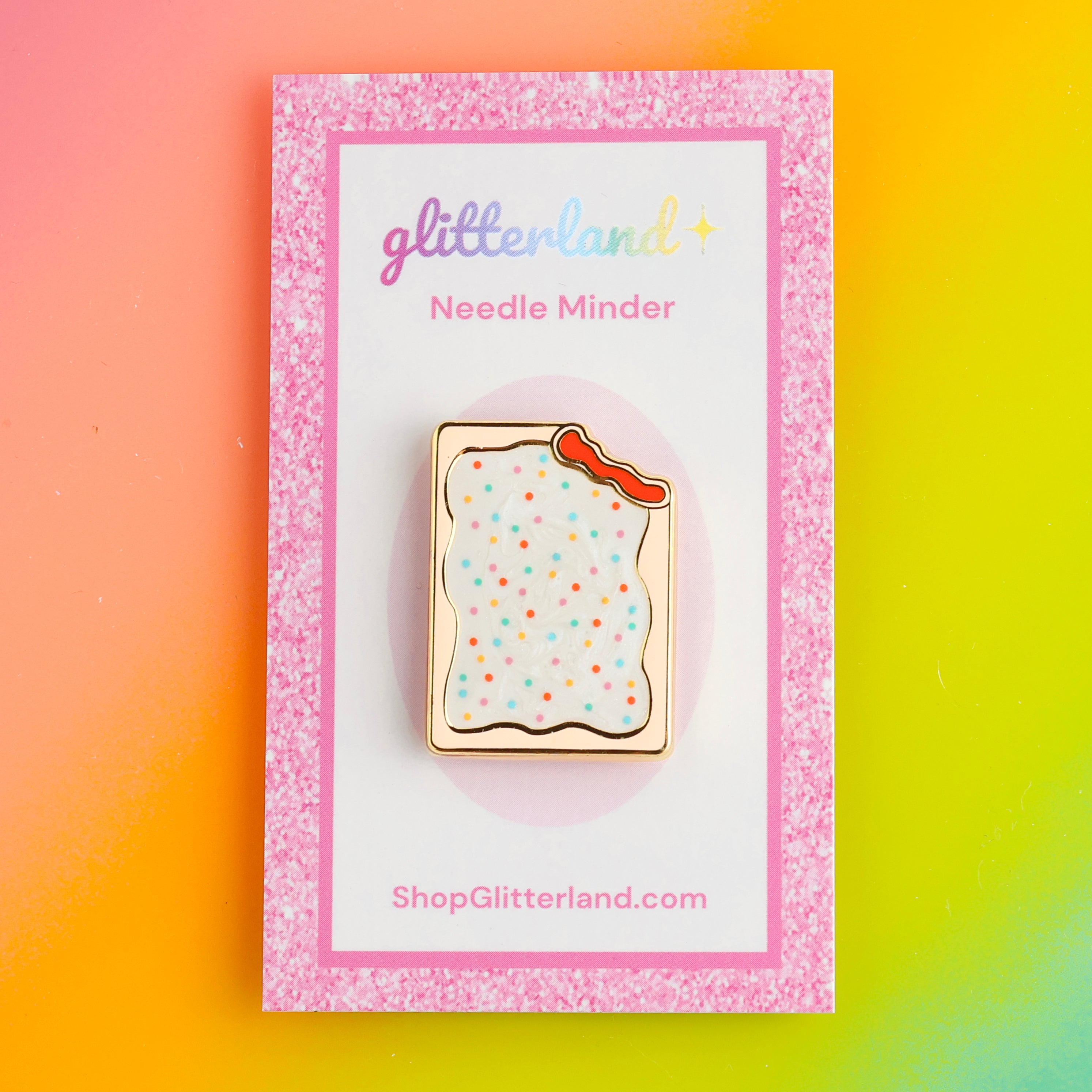 Toaster Pastry Needle Minder