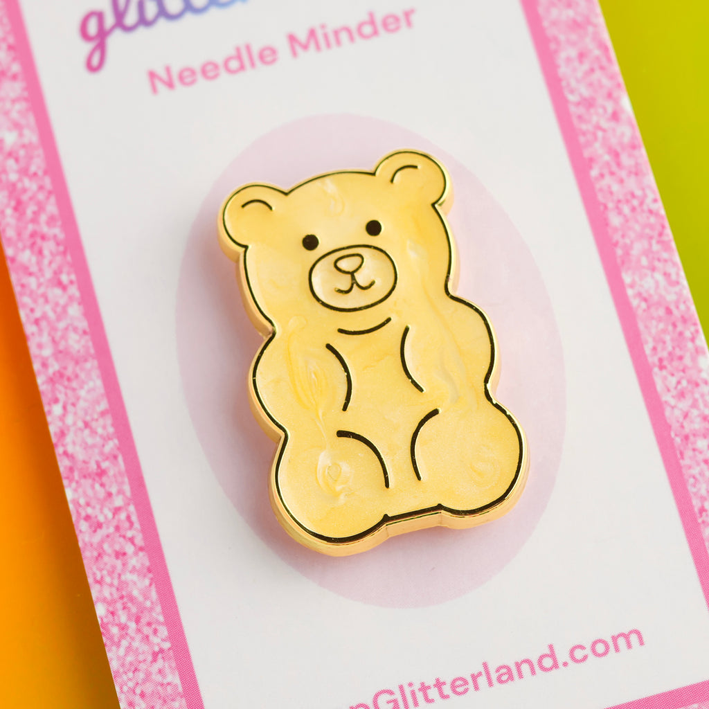 Pineapple Gummy Bear Needle Minder
