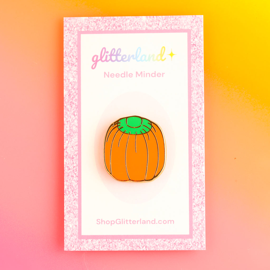Pumpkin Candy Corn Needle Minder