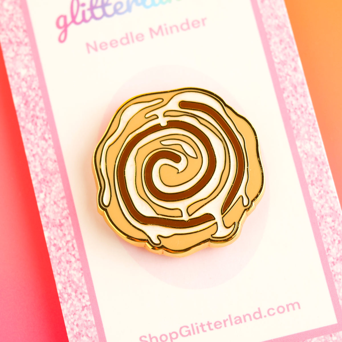 Cinnamon Roll Needle Minder