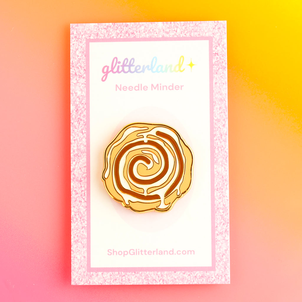 Cinnamon Roll Needle Minder