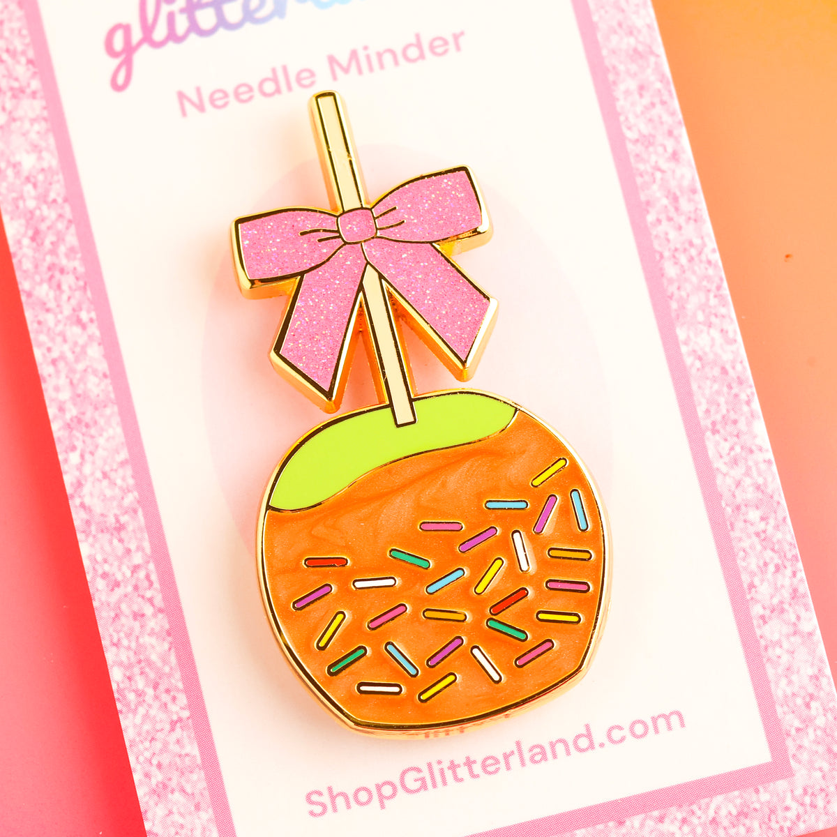 Candy Apple Needle Minder