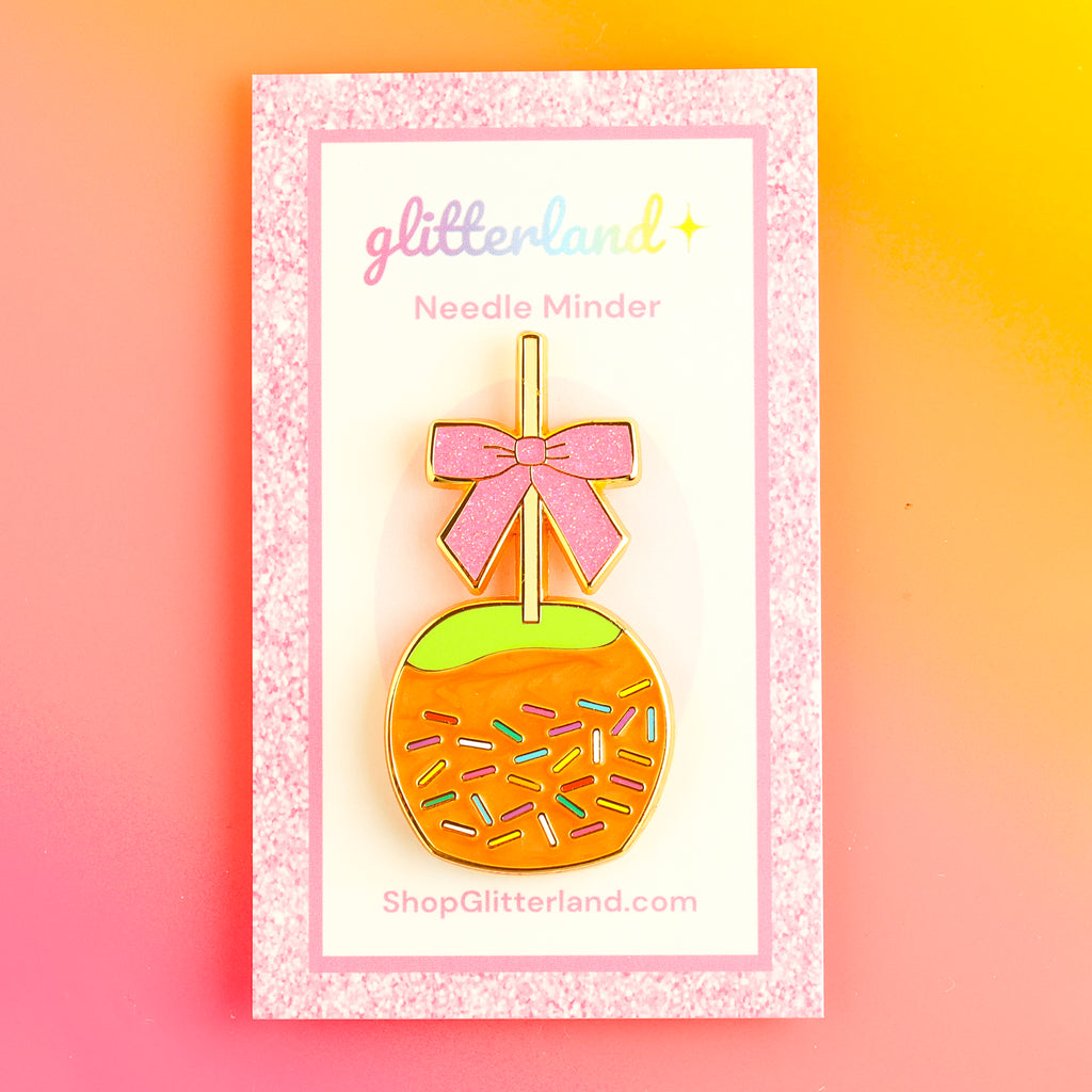 Candy Apple Needle Minder
