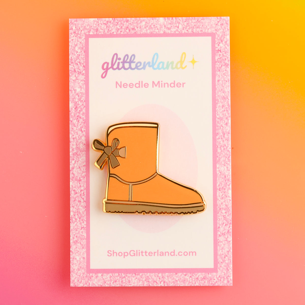 Cozy Boot Needle Minder