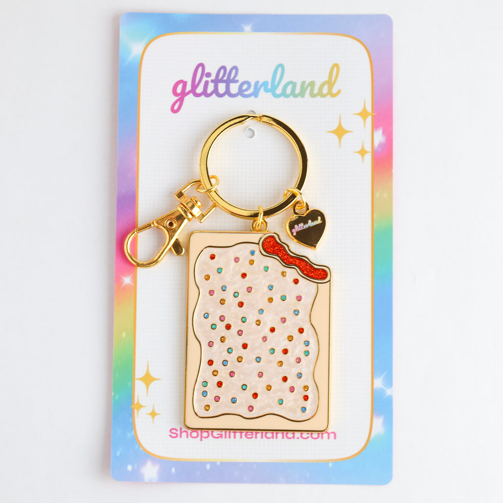 Toaster Pastry Keychain