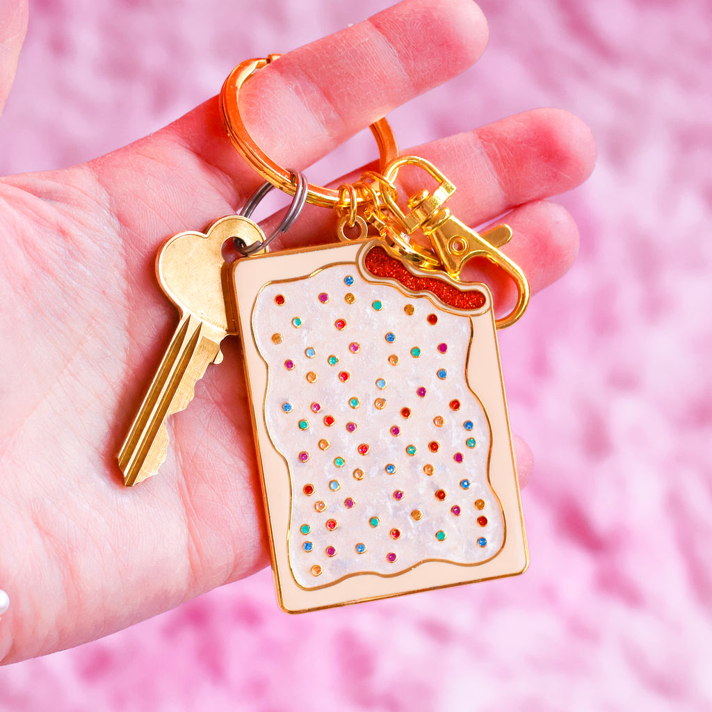 Toaster Pastry Keychain