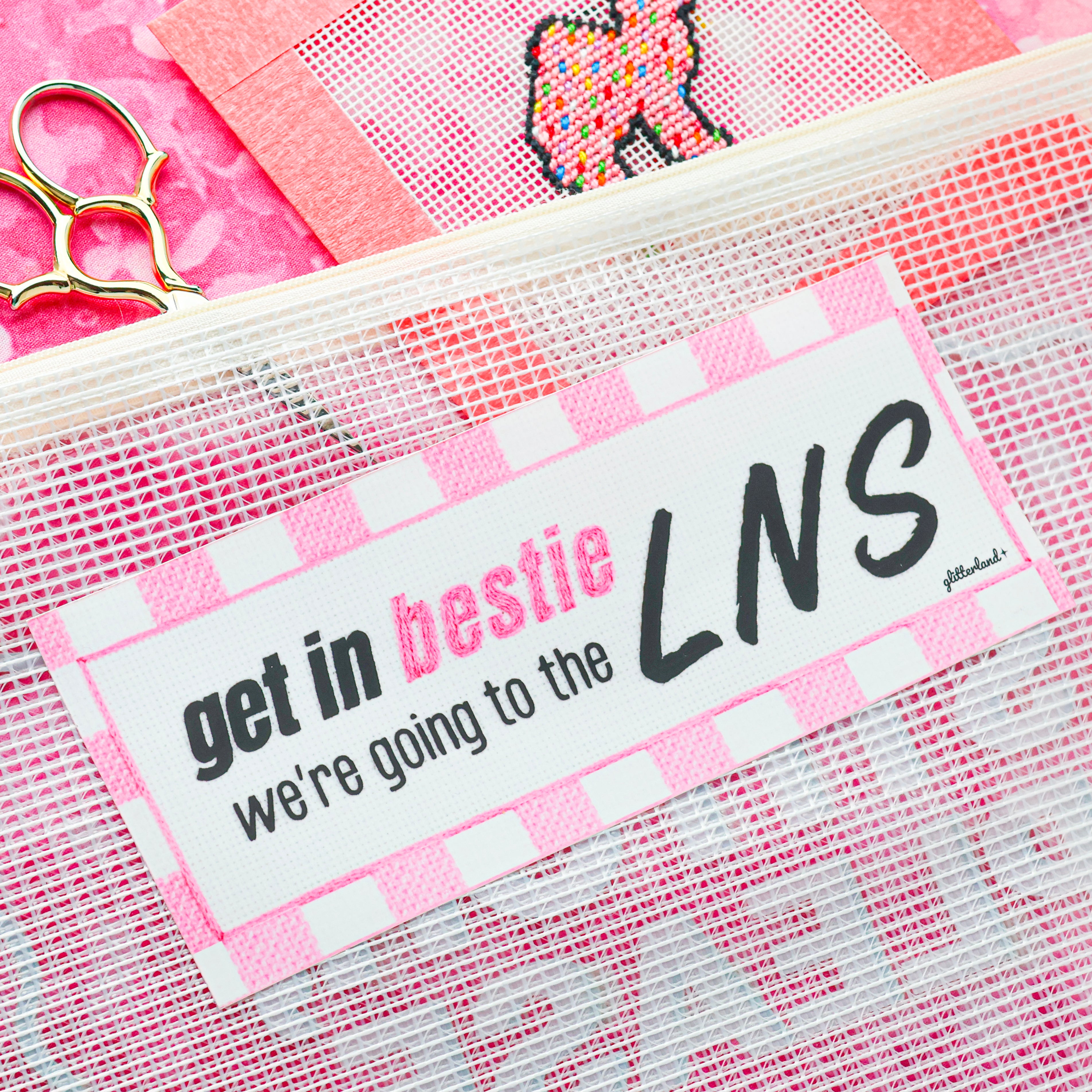 LNS Run Bumper Sticker