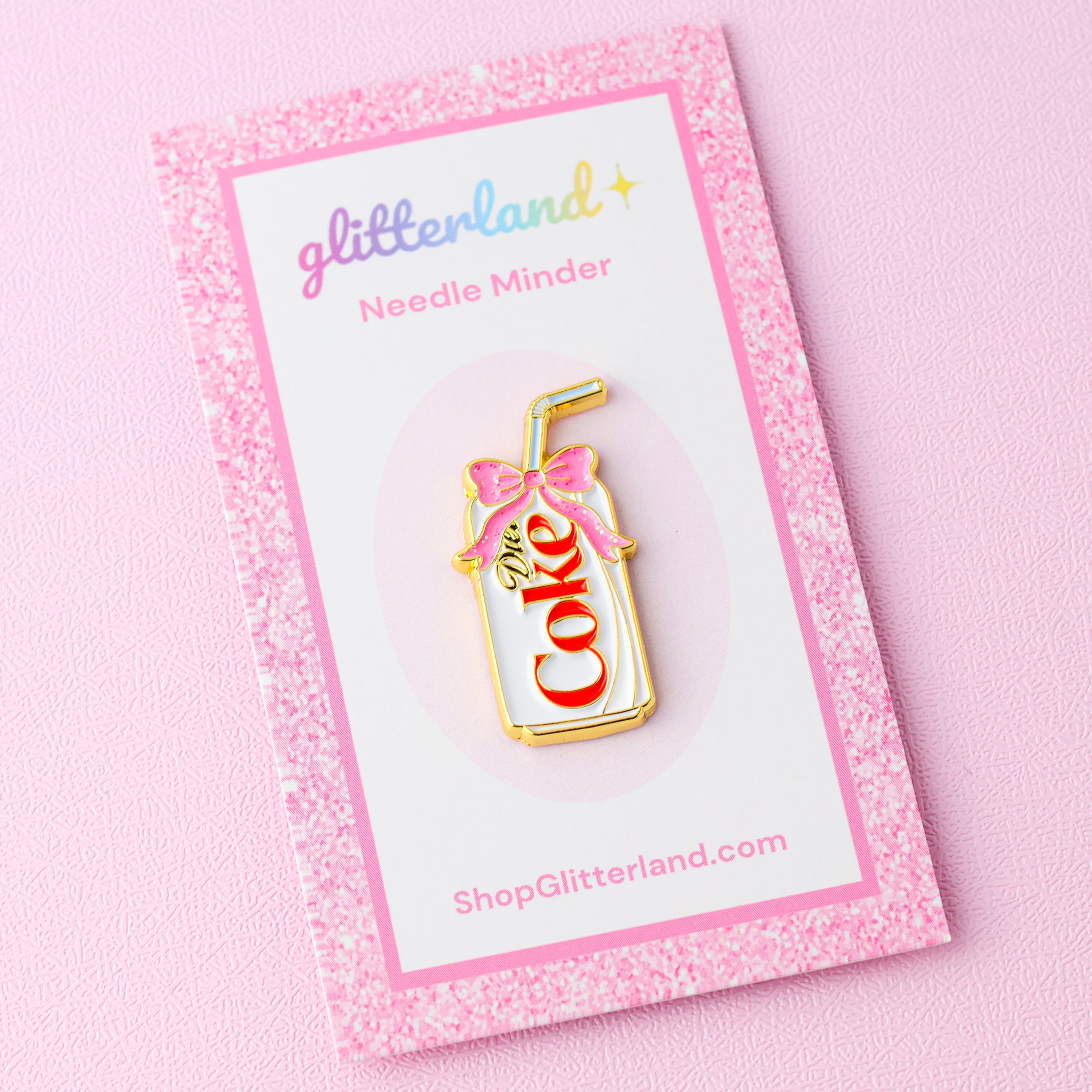 Diet Soda Can Needle Minder