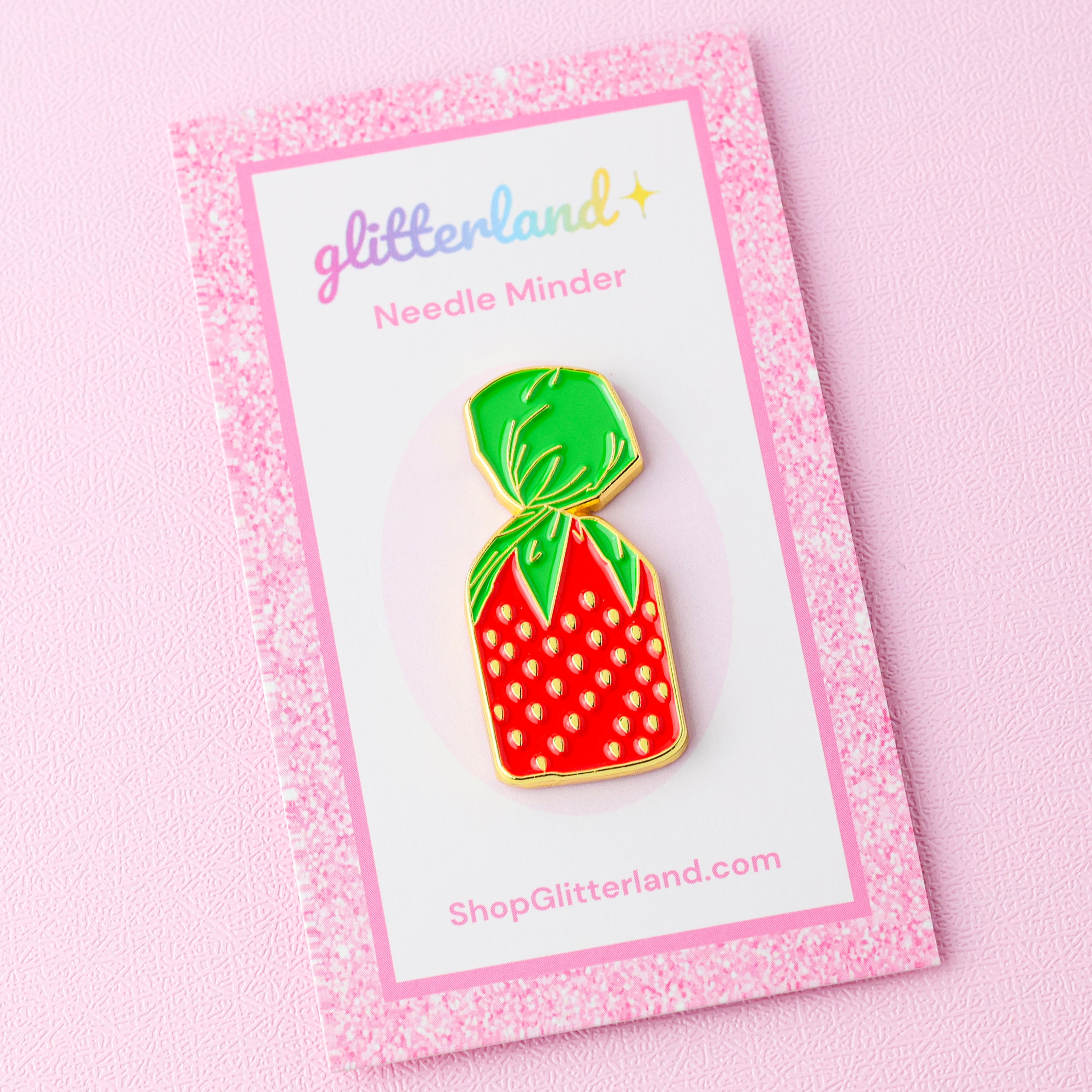 Strawberry Candy Needle Minder