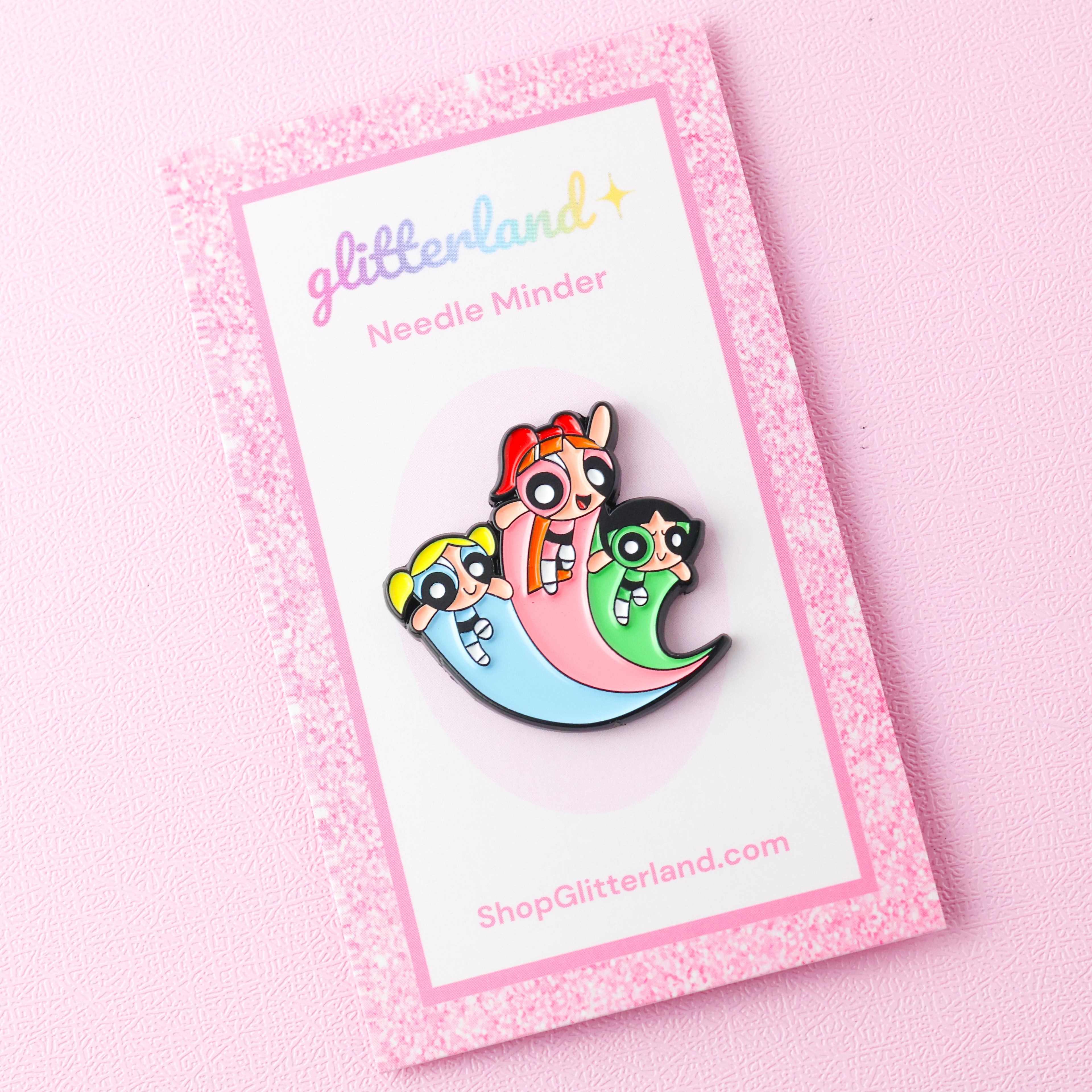Flying Cartoon Girls Needle Minder