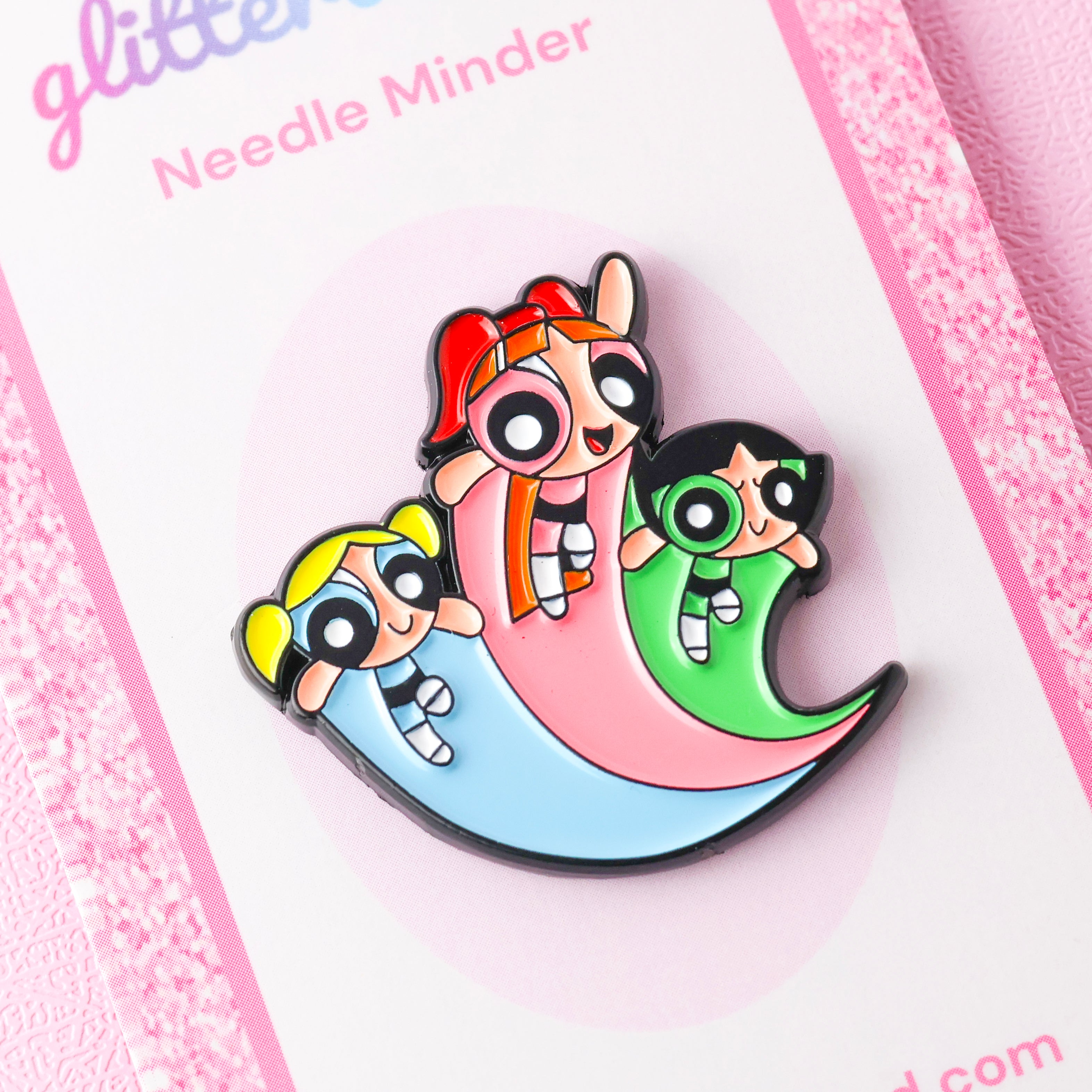 Flying Cartoon Girls Needle Minder