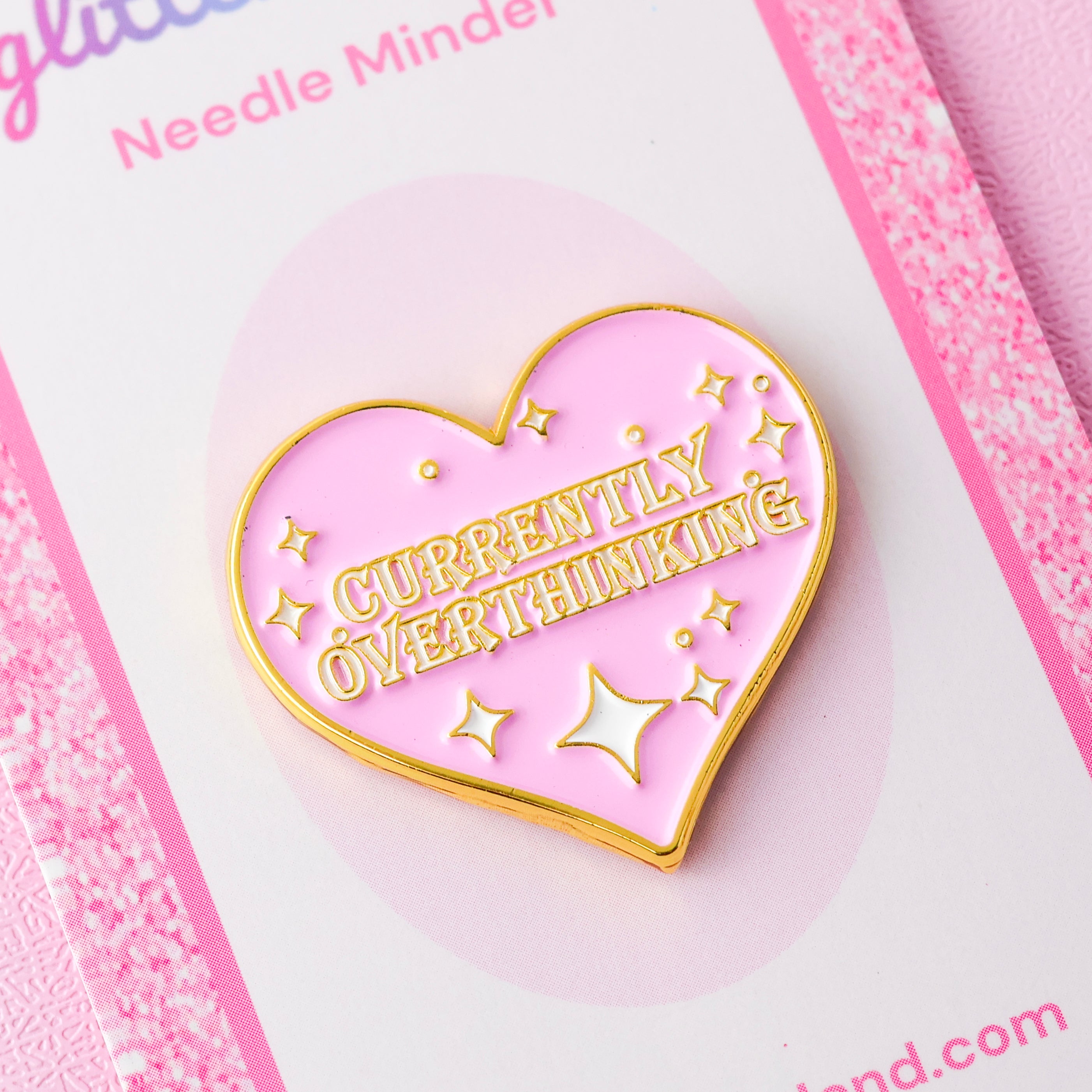 Currently Overthinking Needle Minder