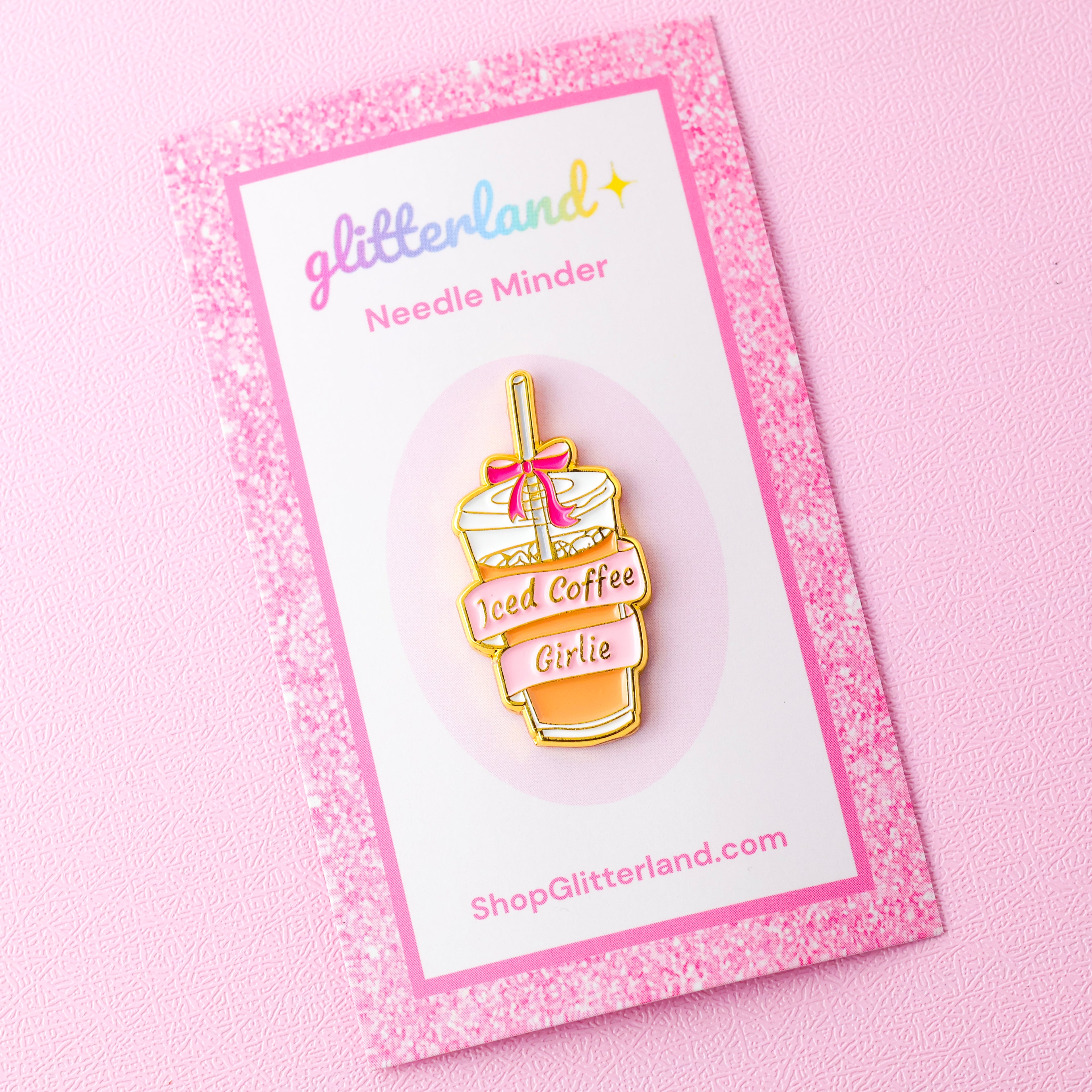 Iced Coffee Girlie Needle Minder