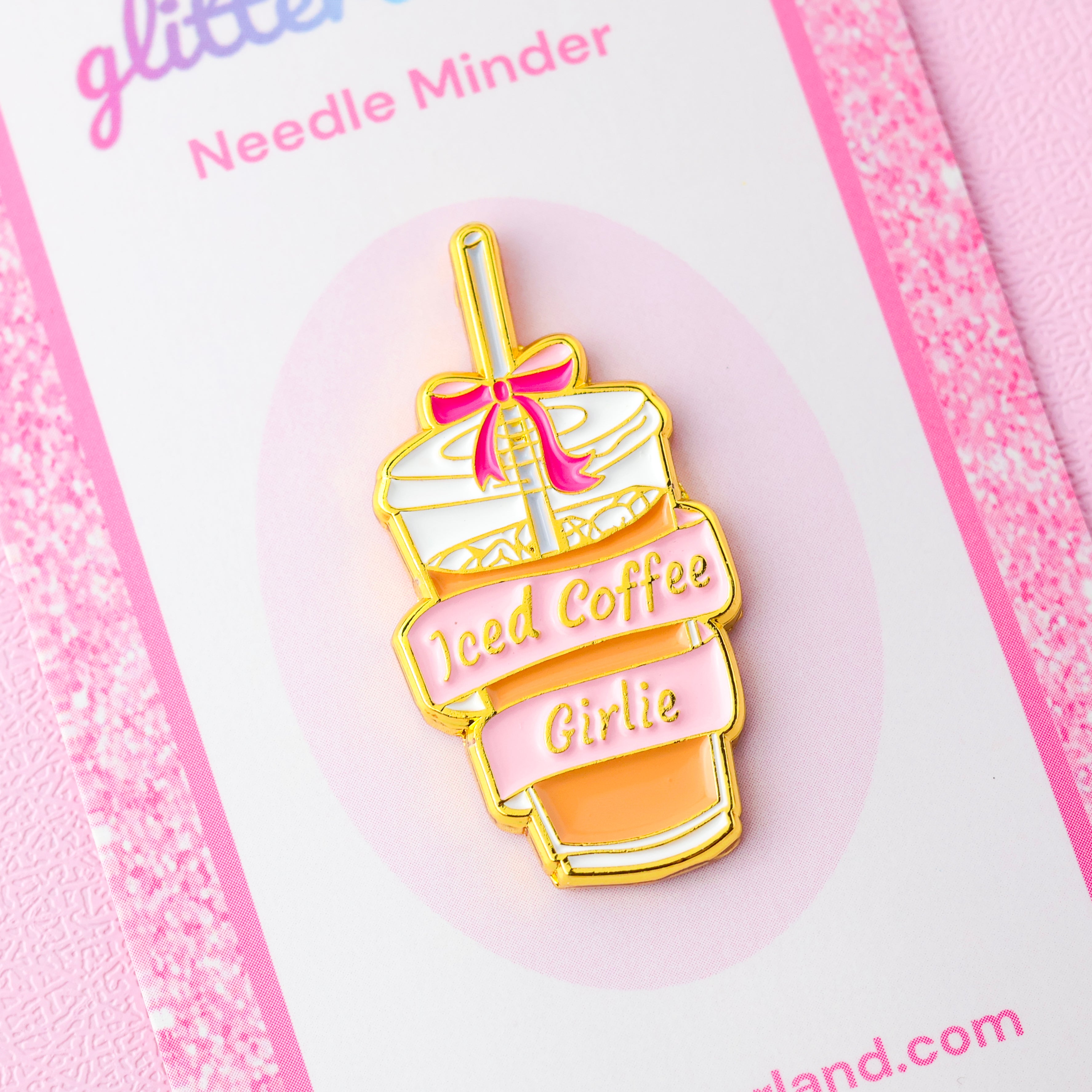 Iced Coffee Girlie Needle Minder