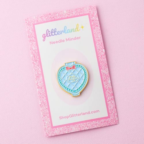 Blue Compact Needle Minder