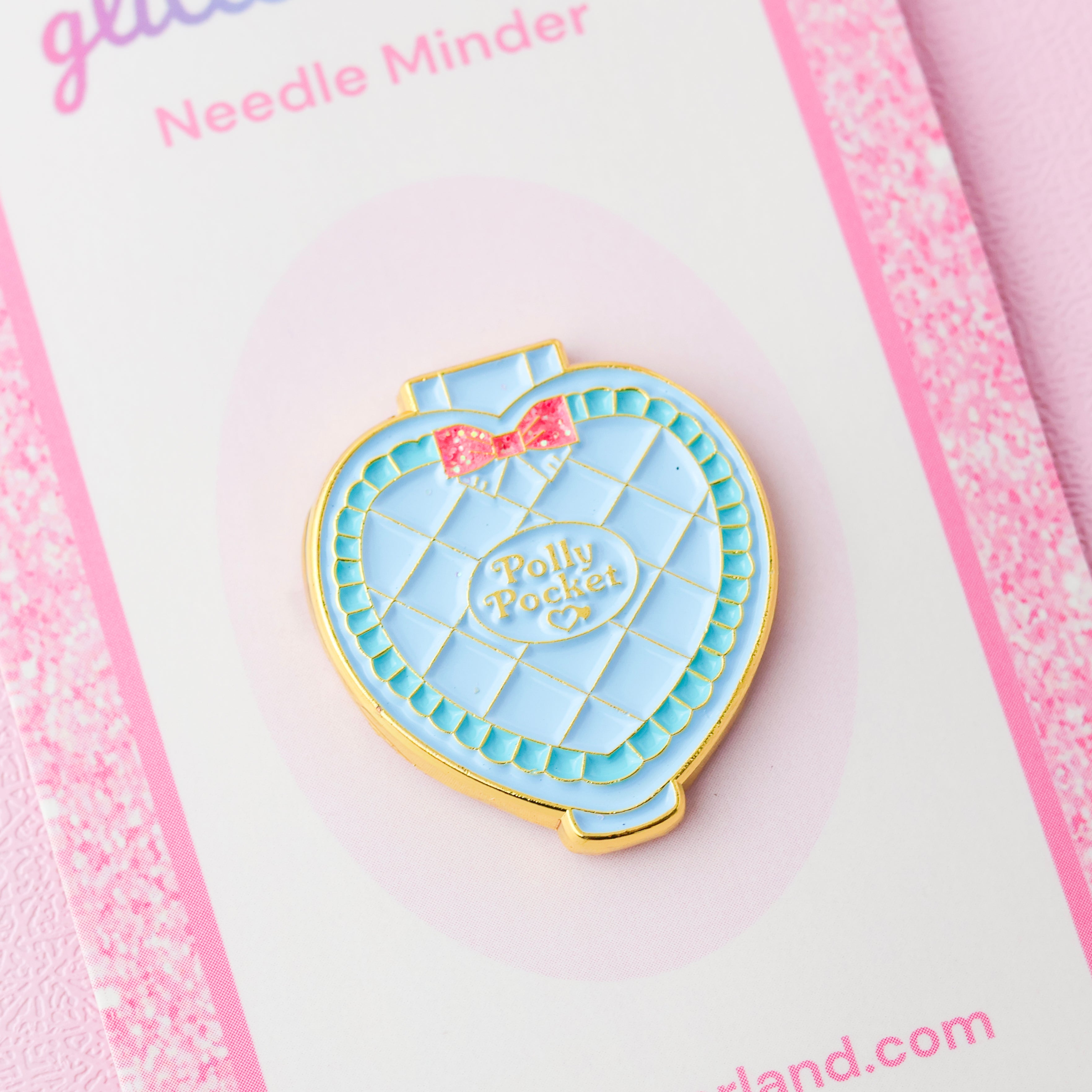 Blue Compact Needle Minder