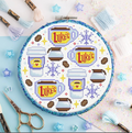 Winter at Luke's Cross Stitch Pattern