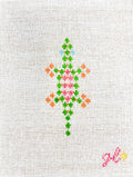 Beaded Lizard Canvas