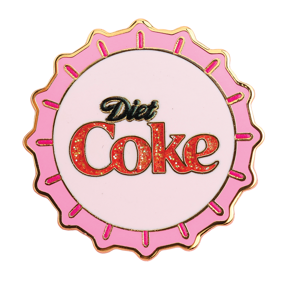 Diet Soda Bottle Cap Needle Minder