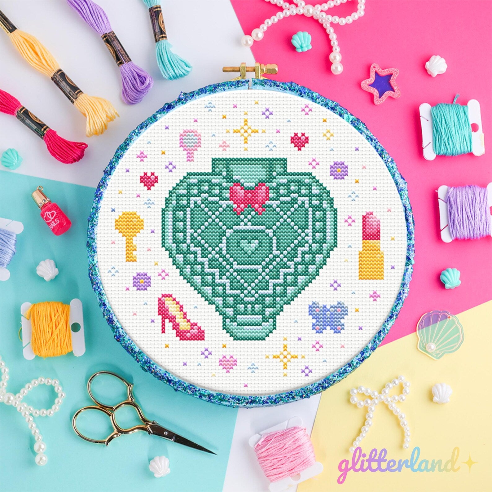 Polly's Compact Cross Stitch Pattern