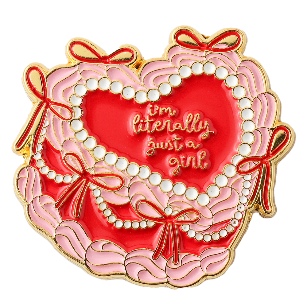 Just a Girl Cake Needle Minder