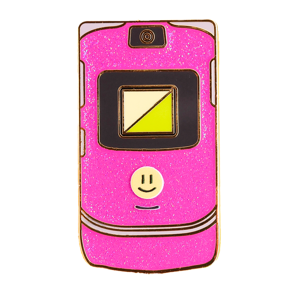 Y2K Flip Phone Needle Minder