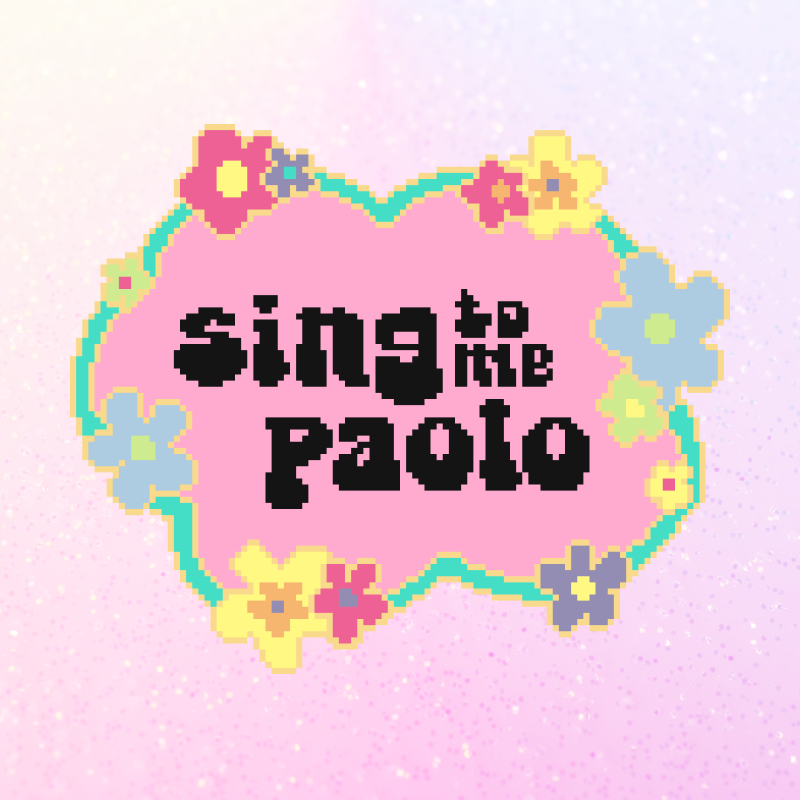 Sing to me Paolo Needlepoint Chart